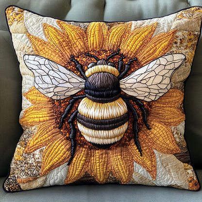 Buzzing Beauty Quilted Pillow Case NCU0NT7154