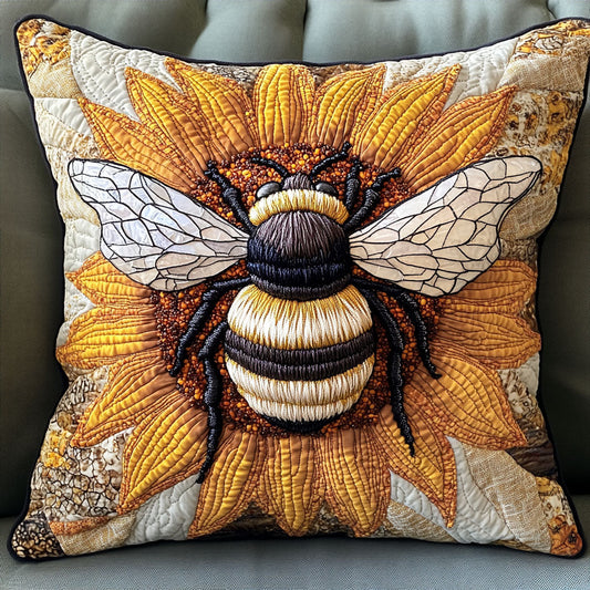 Buzzing Beauty Quilted Pillow Case NCU0NT7154