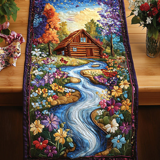 Cabin Creek Dream Quilted Table Runner NCU0NT4685