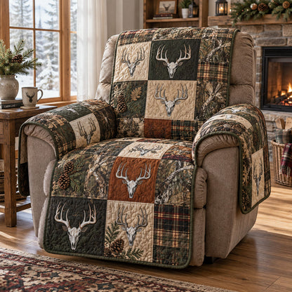 Cabin Creek Patchwork Quilted Sofa Cover NCU0PT12234