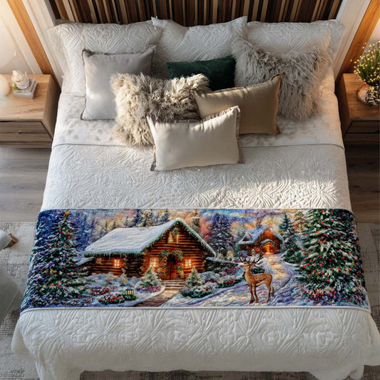 Cabin Dream Nights Quilted Bed Runner NCU0NT8689