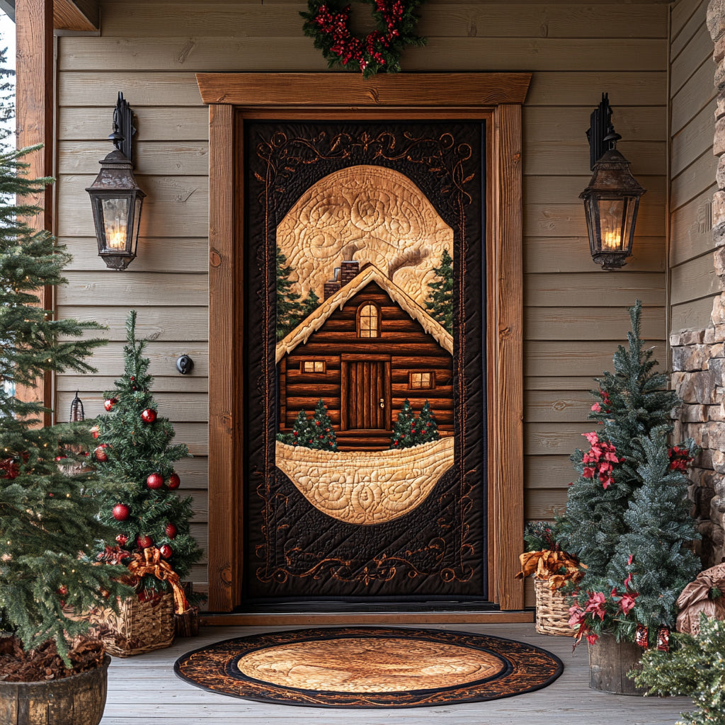 Cabin Dreams Quilted Door Cover NCU0DV8776