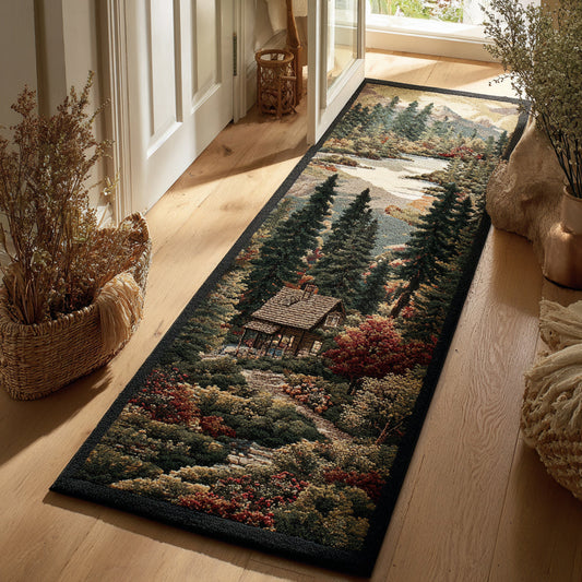 Cabin Forest Path Runner Carpet NCU0HH1026