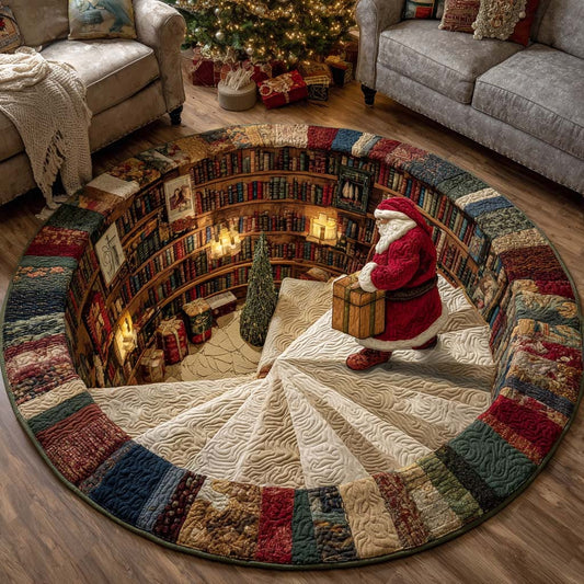 Cabin Light Glow Quilted Round Mat NCU0NT11241