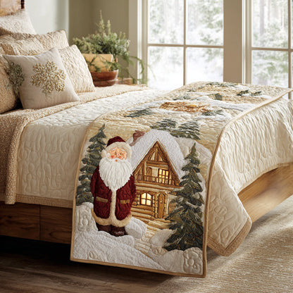 Cabin Lights Quilted Bed Runner NCU0DV8901