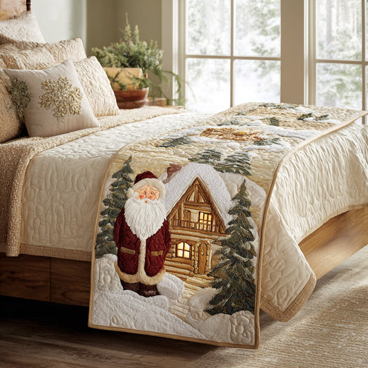 Cabin Lights Quilted Bed Runner NCU0DV8901