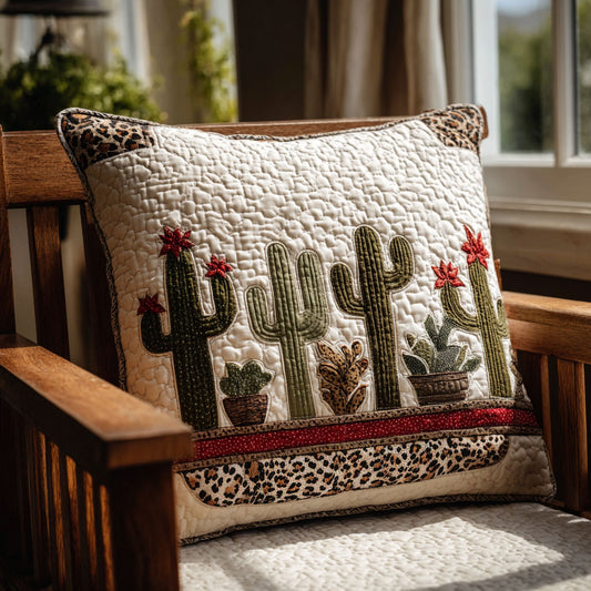 Cactus Cutie Quilted Pillow Case NCU0PT8691
