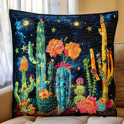 Cactus Dream Quilted Pillow Case NCU0DV283