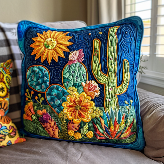 Cactus Fiesta Quilted Pillow Case NCU0DV285