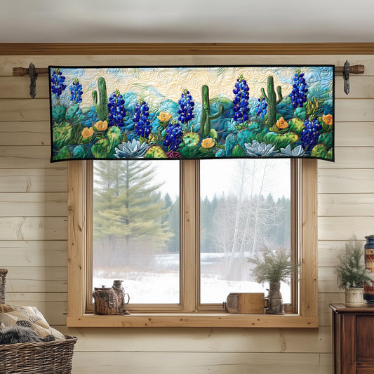 Cactus Blossom Quilted Valance NCU0NT5946