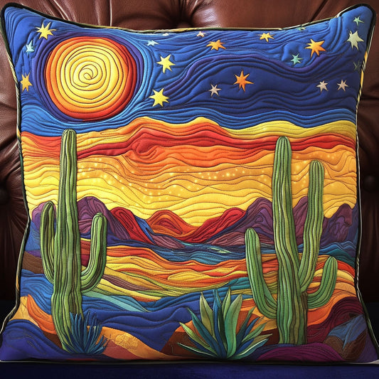 Cactus Haven Quilted Pillow Case NCU0NT6127