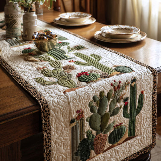 Cactus Horizon Quilted Table Runner NCU0PT8832