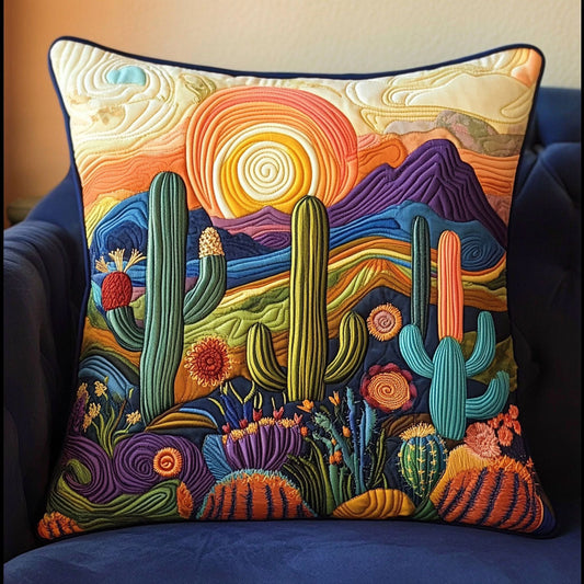 Cactus Love Quilted Pillow Case NCU0NT6128