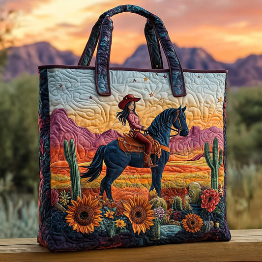 Cactus Queen Quilted Tote Bag NCU0DV7016