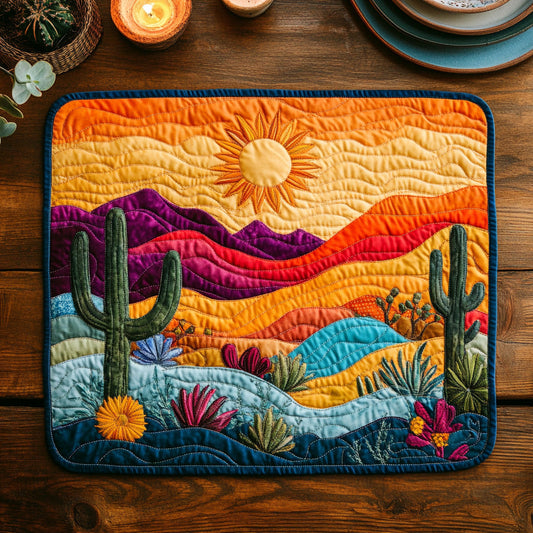 Cactus Trail Quilted Placemat NCU0DV6714