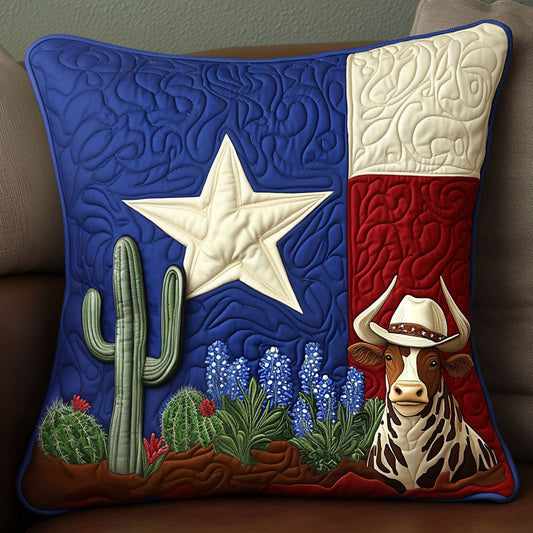 Cactus Trails Quilted Pillow Case NCU0NT5898