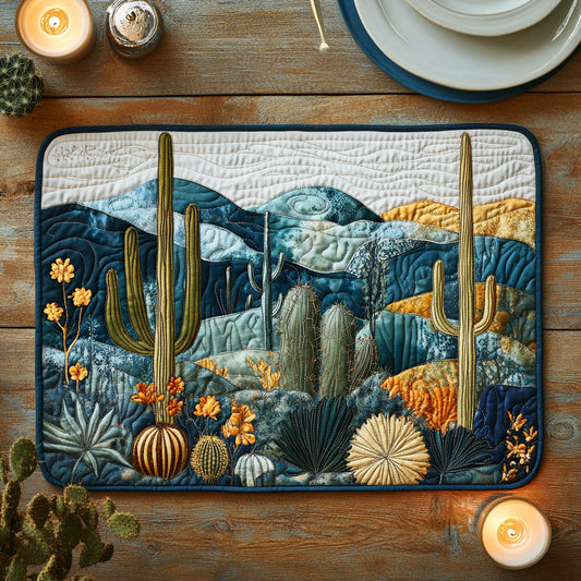 Cactus Whisper Quilted Placemat NCU0DV6720