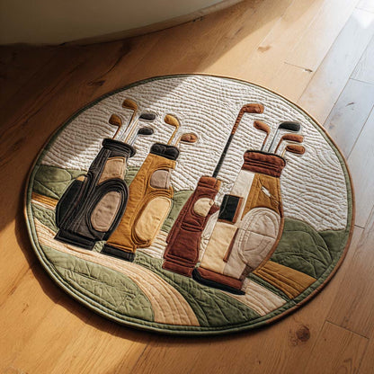 Caddie Golf Gear Quilted Round Mat NCU0HH1821