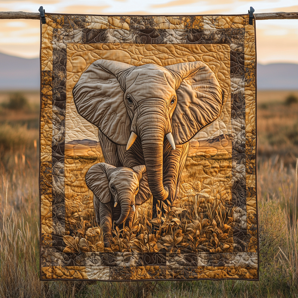 Calf of Joy Quilted Blanket NCU0DV6041