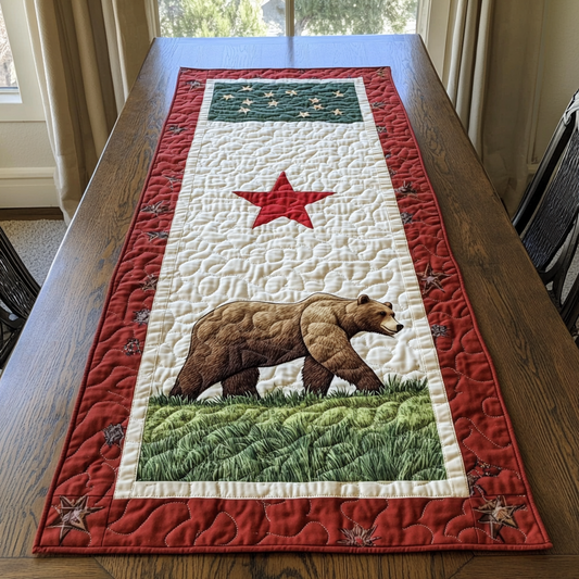 California Wilderness Quilted Table Runner NCU0DK6742