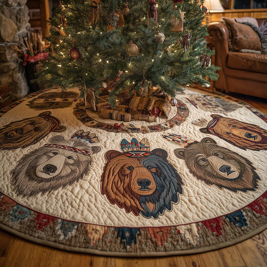 Call of the Ancients Christmas Quilted Tree Skirt NCU0TH3869
