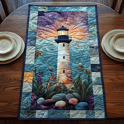 Calm Shores Quilted Table Runner NCU0DV9159