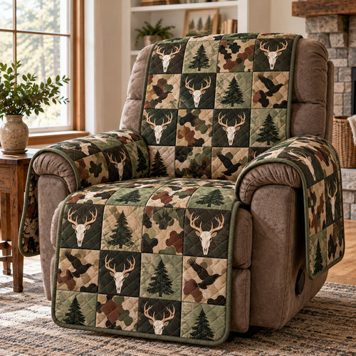 Camo Country Comfort Quilted Sofa Cover NCU0PT12235