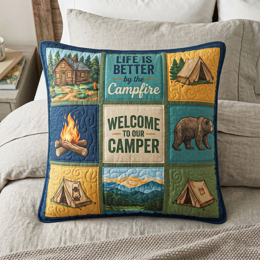 Camp Escape Quilted Pillow Case NCU0TD2688