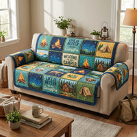 Camp Escape Quilted Sofa Cover NCU0TD2688