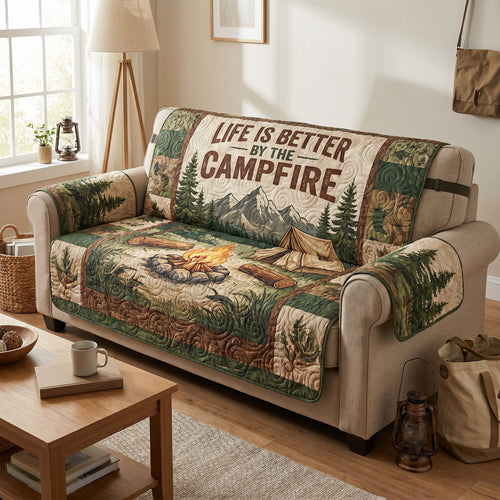 Camp Haven Quilted Sofa Cover NCU0TD2693