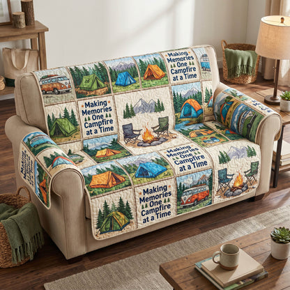 Camp Mood Quilted Sofa Cover NCU0TD2729