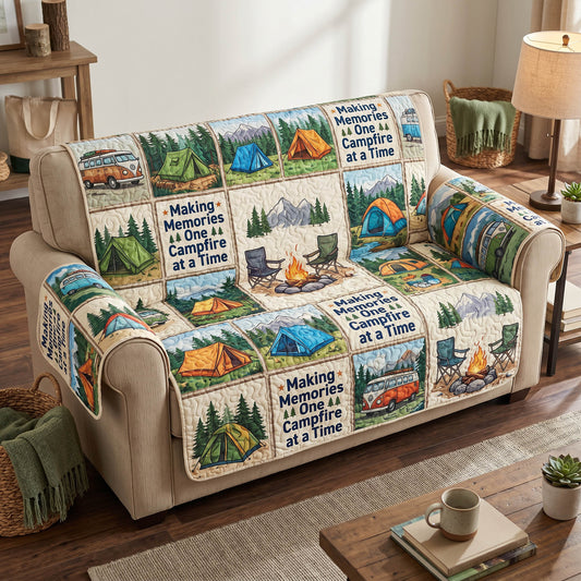 Camp Mood Quilted Sofa Cover NCU0TD2729