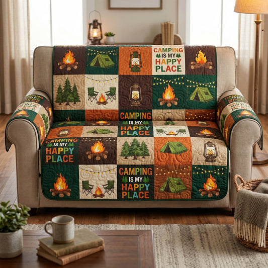 Camp Nights Quilted Sofa Cover NCU0TD2726