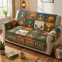 Camp Retreat Quilted Sofa Cover NCU0TD2732