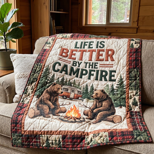 Camp Stories Quilted Blanket NCU0DV9754