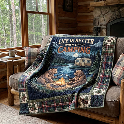 Camp Vibes Quilted Blanket NCU0DV9751