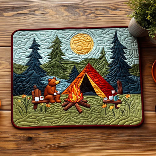 Campfire Cozy Quilted Placemat NCU0NT804