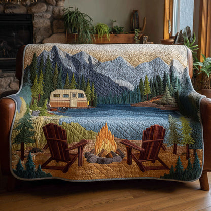 Campfire Escape Quilted Sofa Cover NCU0TV1394