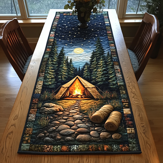 Campfire Glow Quilted Table Runner NCU0DK6272