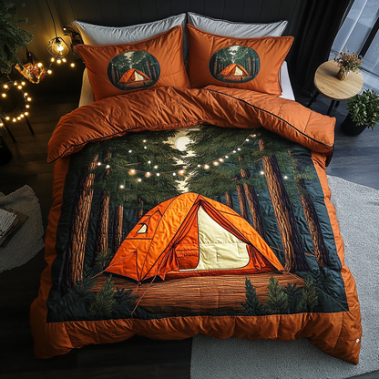 Campfire Nights 3-Piece Quilted Bedding Set NCU0DK3092