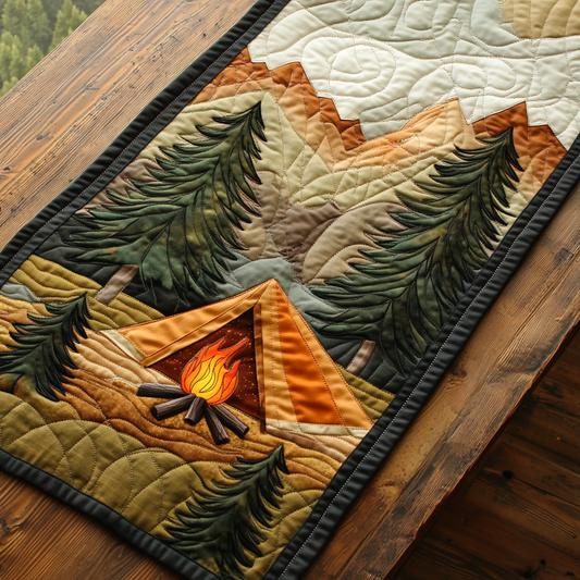Campfire Nights Quilted Table Runner NCU0DK7283