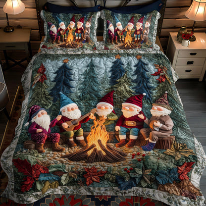 Campfire Serenade 3-Piece Quilted Bedding Set NCU0PT2656