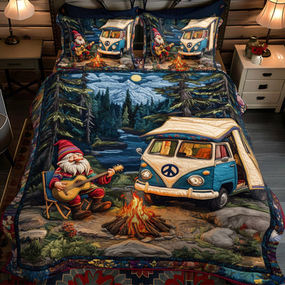 Campfire Tunes 3-Piece Quilted Bedding Set NCU0PT2657