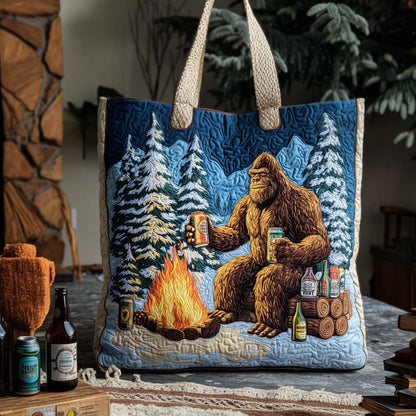 Bigfoot Quilted Tote Bag NCU0VT232
