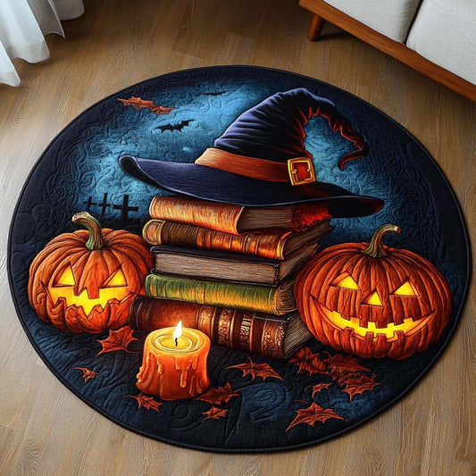 Candle Glow Quilted Round Mat NCU0NT9468