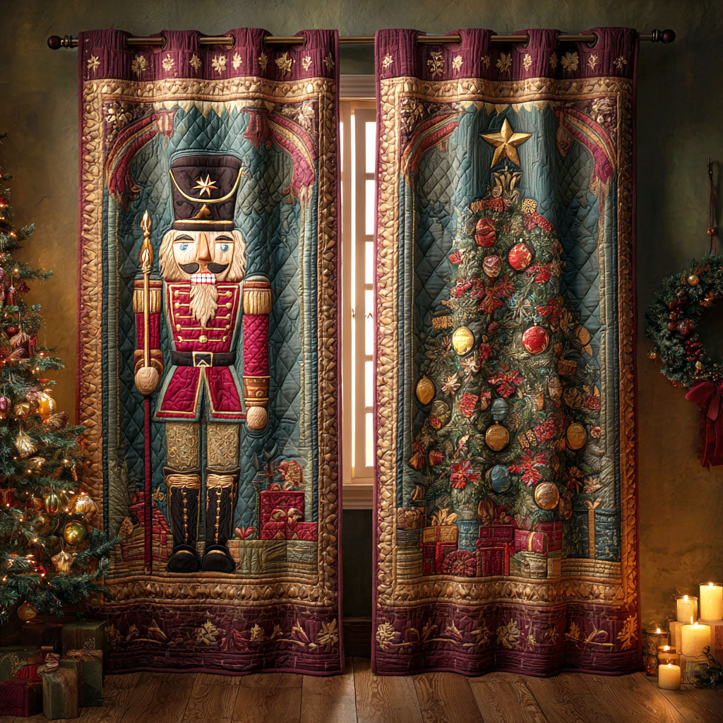 Candlelight Guard Quilted Curtains NCU0TV1298