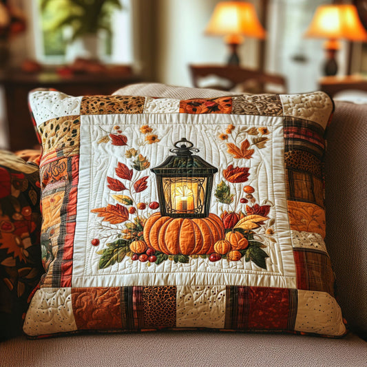 Candlelit Autumn Quilted Bedding Pillow Case NCU0PT8686