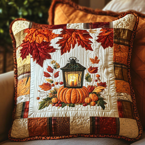 Candlelit Autumn Quilted Pillow Case NCU0PT8687