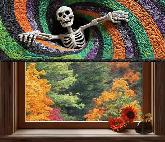 Candy Cone Abyss Quilted Valance NCU0DV7385