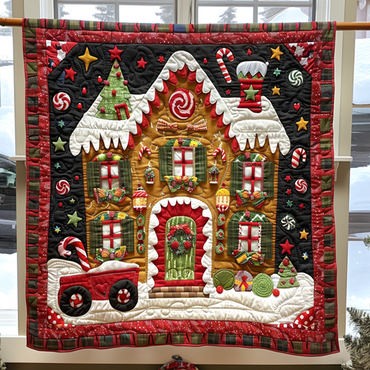 Candy Wonderland Quilted Blanket NCU0NT097